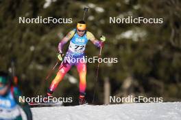 19.01.2024, Antholz, Italy (ITA): Alla Ghilenko (MDA) - IBU World Cup Biathlon, short individual women, Antholz (ITA). www.nordicfocus.com. © Thibaut/NordicFocus. Every downloaded picture is fee-liable.