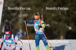 19.01.2024, Antholz, Italy (ITA): Lena Repinc (SLO) - IBU World Cup Biathlon, short individual women, Antholz (ITA). www.nordicfocus.com. © Thibaut/NordicFocus. Every downloaded picture is fee-liable.