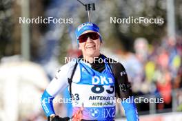 19.01.2024, Antholz, Italy (ITA): Hanna-Brita Kaasik (EST) - IBU World Cup Biathlon, short individual women, Antholz (ITA). www.nordicfocus.com. © Manzoni/NordicFocus. Every downloaded picture is fee-liable.