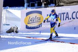 19.01.2024, Antholz, Italy (ITA): Mona Brorsson (SWE) - IBU World Cup Biathlon, short individual women, Antholz (ITA). www.nordicfocus.com. © Manzoni/NordicFocus. Every downloaded picture is fee-liable.