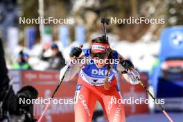 19.01.2024, Antholz, Italy (ITA): Lena Haecki-Gross (SUI) - IBU World Cup Biathlon, short individual women, Antholz (ITA). www.nordicfocus.com. © Manzoni/NordicFocus. Every downloaded picture is fee-liable.