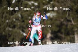 19.01.2024, Antholz, Italy (ITA): Anika Kozica (CRO) - IBU World Cup Biathlon, short individual women, Antholz (ITA). www.nordicfocus.com. © Thibaut/NordicFocus. Every downloaded picture is fee-liable.