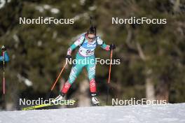 19.01.2024, Antholz, Italy (ITA): Maria Zdravkova (BUL) - IBU World Cup Biathlon, short individual women, Antholz (ITA). www.nordicfocus.com. © Thibaut/NordicFocus. Every downloaded picture is fee-liable.