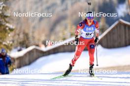19.01.2024, Antholz, Italy (ITA): Dunja Zdouc (AUT) - IBU World Cup Biathlon, short individual women, Antholz (ITA). www.nordicfocus.com. © Manzoni/NordicFocus. Every downloaded picture is fee-liable.