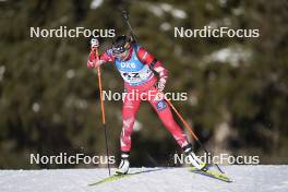 19.01.2024, Antholz, Italy (ITA): Anna Juppe (AUT) - IBU World Cup Biathlon, short individual women, Antholz (ITA). www.nordicfocus.com. © Thibaut/NordicFocus. Every downloaded picture is fee-liable.