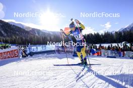 19.01.2024, Antholz, Italy (ITA): Sara Andersson (SWE) - IBU World Cup Biathlon, short individual women, Antholz (ITA). www.nordicfocus.com. © Manzoni/NordicFocus. Every downloaded picture is fee-liable.