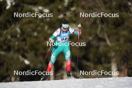 19.01.2024, Antholz, Italy (ITA): Daniela Kadeva (BUL) - IBU World Cup Biathlon, short individual women, Antholz (ITA). www.nordicfocus.com. © Thibaut/NordicFocus. Every downloaded picture is fee-liable.