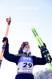 19.01.2024, Antholz, Italy (ITA): Karoline Offigstad Knotten (NOR) - IBU World Cup Biathlon, short individual women, Antholz (ITA). www.nordicfocus.com. © Manzoni/NordicFocus. Every downloaded picture is fee-liable.