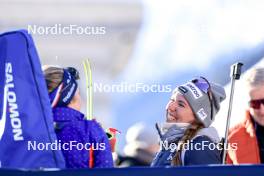 19.01.2024, Antholz, Italy (ITA): Lena Haecki Gross (SUI) - IBU World Cup Biathlon, short individual women, Antholz (ITA). www.nordicfocus.com. © Manzoni/NordicFocus. Every downloaded picture is fee-liable.