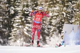21.01.2024, Antholz, Italy (ITA): Simon Eder (AUT) - IBU World Cup Biathlon, mass men, Antholz (ITA). www.nordicfocus.com. © Thibaut/NordicFocus. Every downloaded picture is fee-liable.