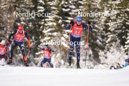 21.01.2024, Antholz, Italy (ITA): Lukas Hofer (ITA) - IBU World Cup Biathlon, mass men, Antholz (ITA). www.nordicfocus.com. © Thibaut/NordicFocus. Every downloaded picture is fee-liable.