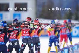 21.01.2024, Antholz, Italy (ITA): Justus Strelow (GER) - IBU World Cup Biathlon, mass men, Antholz (ITA). www.nordicfocus.com. © Thibaut/NordicFocus. Every downloaded picture is fee-liable.