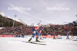 21.01.2024, Antholz, Italy (ITA): Otto Invenius (FIN) - IBU World Cup Biathlon, mass men, Antholz (ITA). www.nordicfocus.com. © Thibaut/NordicFocus. Every downloaded picture is fee-liable.