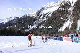 21.01.2024, Antholz, Italy (ITA): Florent Claude (BEL) - IBU World Cup Biathlon, mass men, Antholz (ITA). www.nordicfocus.com. © Manzoni/NordicFocus. Every downloaded picture is fee-liable.