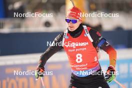 21.01.2024, Antholz, Italy (ITA): Benedikt Doll (GER) - IBU World Cup Biathlon, mass men, Antholz (ITA). www.nordicfocus.com. © Thibaut/NordicFocus. Every downloaded picture is fee-liable.