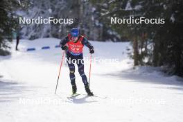 21.01.2024, Antholz, Italy (ITA): Lukas Hofer (ITA) - IBU World Cup Biathlon, mass men, Antholz (ITA). www.nordicfocus.com. © Thibaut/NordicFocus. Every downloaded picture is fee-liable.