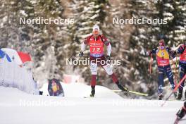 21.01.2024, Antholz, Italy (ITA): Andrejs Rastorgujevs (LAT) - IBU World Cup Biathlon, mass men, Antholz (ITA). www.nordicfocus.com. © Thibaut/NordicFocus. Every downloaded picture is fee-liable.