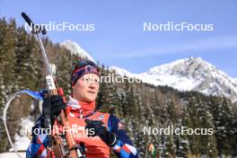 21.01.2024, Antholz, Italy (ITA): Endre Stroemsheim (NOR) - IBU World Cup Biathlon, mass men, Antholz (ITA). www.nordicfocus.com. © Manzoni/NordicFocus. Every downloaded picture is fee-liable.