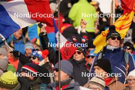 21.01.2024, Antholz, Italy (ITA): Event Feature: fans - IBU World Cup Biathlon, mass women, Antholz (ITA). www.nordicfocus.com. © Thibaut/NordicFocus. Every downloaded picture is fee-liable.