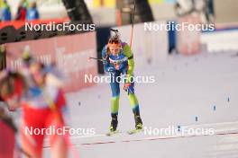 21.01.2024, Antholz, Italy (ITA): Anamarija Lampic (SLO) - IBU World Cup Biathlon, mass women, Antholz (ITA). www.nordicfocus.com. © Thibaut/NordicFocus. Every downloaded picture is fee-liable.