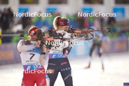 21.01.2024, Antholz, Italy (ITA): Karoline Offigstad Knotten (NOR) - IBU World Cup Biathlon, mass women, Antholz (ITA). www.nordicfocus.com. © Thibaut/NordicFocus. Every downloaded picture is fee-liable.