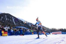 21.01.2024, Antholz, Italy (ITA): Vanessa Voigt (GER) - IBU World Cup Biathlon, mass women, Antholz (ITA). www.nordicfocus.com. © Manzoni/NordicFocus. Every downloaded picture is fee-liable.