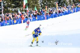 21.01.2024, Antholz, Italy (ITA): Anna Magnusson (SWE) - IBU World Cup Biathlon, mass women, Antholz (ITA). www.nordicfocus.com. © Manzoni/NordicFocus. Every downloaded picture is fee-liable.