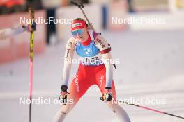 21.01.2024, Antholz, Italy (ITA): Amy Baserga (SUI) - IBU World Cup Biathlon, mass women, Antholz (ITA). www.nordicfocus.com. © Thibaut/NordicFocus. Every downloaded picture is fee-liable.