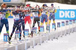 21.01.2024, Antholz, Italy (ITA): Sophia Schneider (GER) - IBU World Cup Biathlon, mass women, Antholz (ITA). www.nordicfocus.com. © Thibaut/NordicFocus. Every downloaded picture is fee-liable.