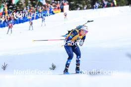 21.01.2024, Antholz, Italy (ITA): Ingrid Landmark Tandrevold (NOR) - IBU World Cup Biathlon, mass women, Antholz (ITA). www.nordicfocus.com. © Manzoni/NordicFocus. Every downloaded picture is fee-liable.