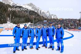 21.01.2024, Antholz, Italy (ITA): Event Feature: IBU workers - IBU World Cup Biathlon, mass women, Antholz (ITA). www.nordicfocus.com. © Manzoni/NordicFocus. Every downloaded picture is fee-liable.