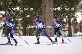 21.01.2024, Antholz, Italy (ITA): Gilonne Guigonnat (FRA), Tuuli Tomingas (EST), (l-r) - IBU World Cup Biathlon, mass women, Antholz (ITA). www.nordicfocus.com. © Thibaut/NordicFocus. Every downloaded picture is fee-liable.