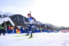 21.01.2024, Antholz, Italy (ITA): Karoline Offigstad Knotten (NOR) - IBU World Cup Biathlon, mass women, Antholz (ITA). www.nordicfocus.com. © Manzoni/NordicFocus. Every downloaded picture is fee-liable.