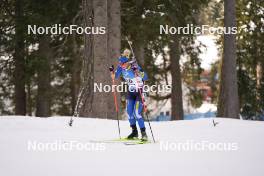 21.01.2024, Antholz, Italy (ITA): Yuliia Dzhima (UKR) - IBU World Cup Biathlon, mass women, Antholz (ITA). www.nordicfocus.com. © Thibaut/NordicFocus. Every downloaded picture is fee-liable.