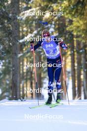 20.01.2024, Antholz, Italy (ITA): Johannes Thingnes Boe (NOR) - IBU World Cup Biathlon, mixed relay, Antholz (ITA). www.nordicfocus.com. © Manzoni/NordicFocus. Every downloaded picture is fee-liable.