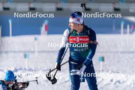 17.01.2024, Antholz, Italy (ITA): Joni Mustonen (FIN) - IBU World Cup Biathlon, training, Antholz (ITA). www.nordicfocus.com. © Thibaut/NordicFocus. Every downloaded picture is fee-liable.