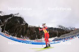17.01.2024, Antholz, Italy (ITA): Anna Gandler (AUT) - IBU World Cup Biathlon, training, Antholz (ITA). www.nordicfocus.com. © Manzoni/NordicFocus. Every downloaded picture is fee-liable.
