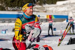 17.01.2024, Antholz, Italy (ITA): Florent Claude (BEL) - IBU World Cup Biathlon, training, Antholz (ITA). www.nordicfocus.com. © Thibaut/NordicFocus. Every downloaded picture is fee-liable.