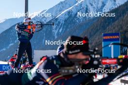 17.01.2024, Antholz, Italy (ITA): Fabien Claude (FRA) - IBU World Cup Biathlon, training, Antholz (ITA). www.nordicfocus.com. © Thibaut/NordicFocus. Every downloaded picture is fee-liable.