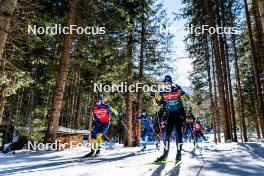 17.01.2024, Antholz, Italy (ITA): Emil Nykvist (SWE) - IBU World Cup Biathlon, training, Antholz (ITA). www.nordicfocus.com. © Thibaut/NordicFocus. Every downloaded picture is fee-liable.