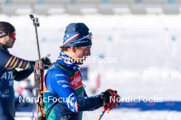 17.01.2024, Antholz, Italy (ITA): Vincent Bonacci (USA) - IBU World Cup Biathlon, training, Antholz (ITA). www.nordicfocus.com. © Thibaut/NordicFocus. Every downloaded picture is fee-liable.