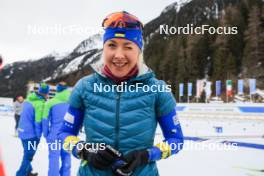 17.01.2024, Antholz, Italy (ITA): Yuliia Dzhima (UKR) - IBU World Cup Biathlon, training, Antholz (ITA). www.nordicfocus.com. © Manzoni/NordicFocus. Every downloaded picture is fee-liable.