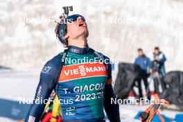 17.01.2024, Antholz, Italy (ITA): Tommaso Giacomel (ITA) - IBU World Cup Biathlon, training, Antholz (ITA). www.nordicfocus.com. © Thibaut/NordicFocus. Every downloaded picture is fee-liable.