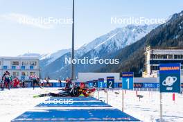17.01.2024, Antholz, Italy (ITA): Philipp Horn (GER) - IBU World Cup Biathlon, training, Antholz (ITA). www.nordicfocus.com. © Thibaut/NordicFocus. Every downloaded picture is fee-liable.