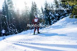 17.01.2024, Antholz, Italy (ITA): Andrejs Rastorgujevs (LAT) - IBU World Cup Biathlon, training, Antholz (ITA). www.nordicfocus.com. © Thibaut/NordicFocus. Every downloaded picture is fee-liable.