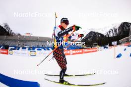 17.01.2024, Antholz, Italy (ITA): Hikaru Fukuda (JPN) - IBU World Cup Biathlon, training, Antholz (ITA). www.nordicfocus.com. © Manzoni/NordicFocus. Every downloaded picture is fee-liable.