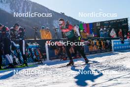 17.01.2024, Antholz, Italy (ITA): Zachary Connelly (CAN) - IBU World Cup Biathlon, training, Antholz (ITA). www.nordicfocus.com. © Thibaut/NordicFocus. Every downloaded picture is fee-liable.