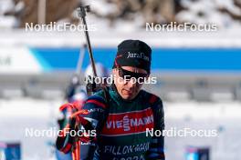 17.01.2024, Antholz, Italy (ITA): Quentin Fillon Maillet (FRA) - IBU World Cup Biathlon, training, Antholz (ITA). www.nordicfocus.com. © Thibaut/NordicFocus. Every downloaded picture is fee-liable.