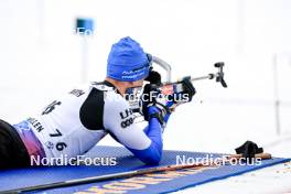 01.03.2024, Oslo, Norway (NOR): Raido Raenkel (EST) - IBU World Cup Biathlon, individual men, Oslo (NOR). www.nordicfocus.com. © Manzoni/NordicFocus. Every downloaded picture is fee-liable.