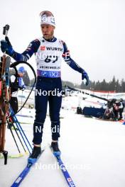 01.03.2024, Oslo, Norway (NOR): Antonin Guigonnat (FRA) - IBU World Cup Biathlon, individual men, Oslo (NOR). www.nordicfocus.com. © Manzoni/NordicFocus. Every downloaded picture is fee-liable.